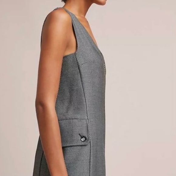 ANTHROPOLOGIE CARTONNIER Oxnard v neck Tailored Jumpsuit XS - Picture 4 of 10